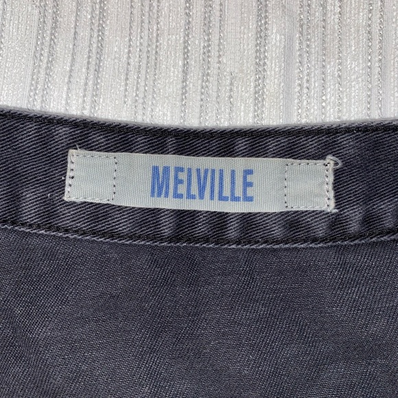 Cute Brandy Melville Gray Denim Front Button Skirt - Sz 27 Womens - Picture 7 of 8